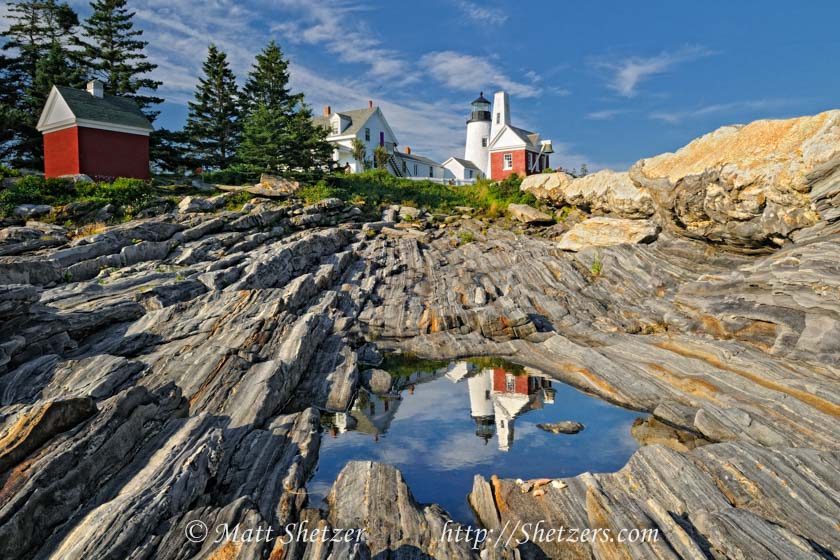 Pemaquid Point Lighthouse of Bristol Maine