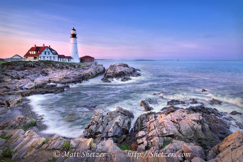 Portland Head Light with breaking waves1