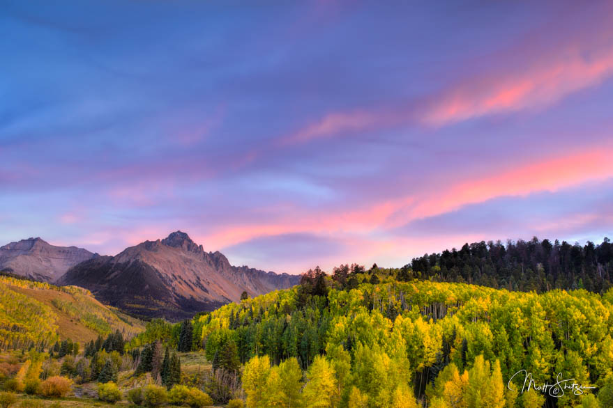 Sunset Over Mt. Sneffels