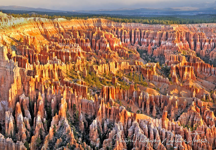 Bryce National Park from Bryce point in Utah