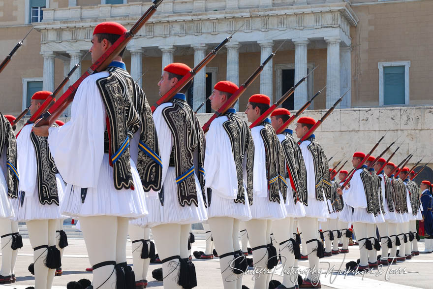 Changing of the guard in Syntagma Square in Athens 20070617 105924