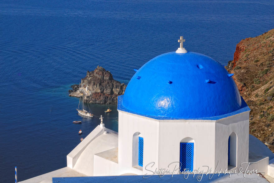 Church of Oia in the Greek Islands