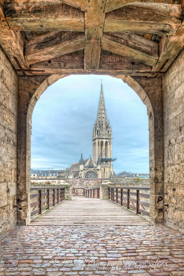 Church of Saitin-Pierre in Caen France