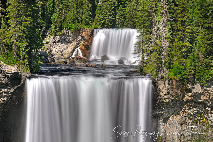 Colonnade Falls of Yellowstone National Park