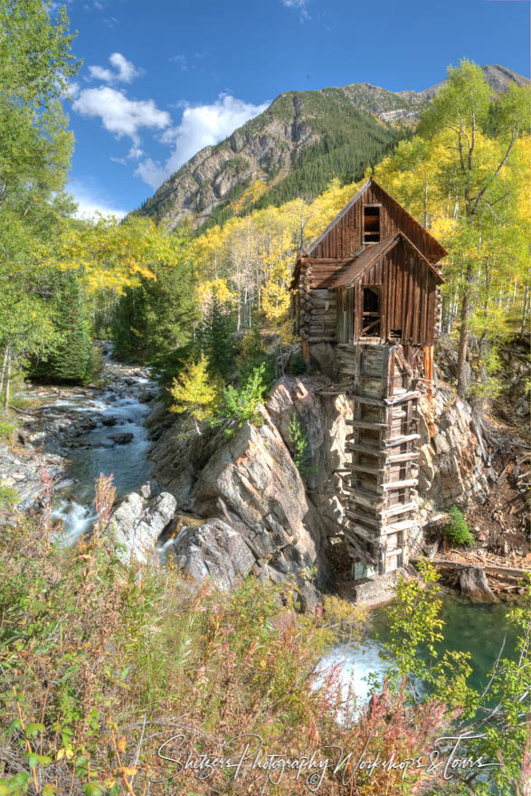 Crystal Mill next to the Crystal River