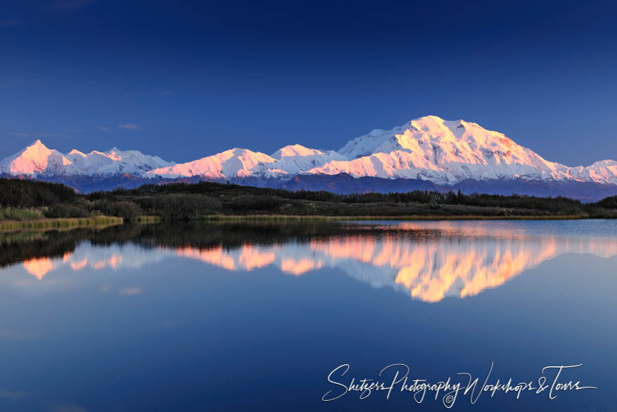 Denali Mountain with Reflection