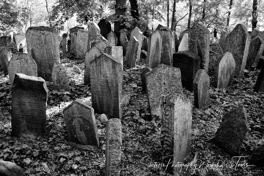 Dilapidated headstones at old Jewish cemetery 20060824 161310