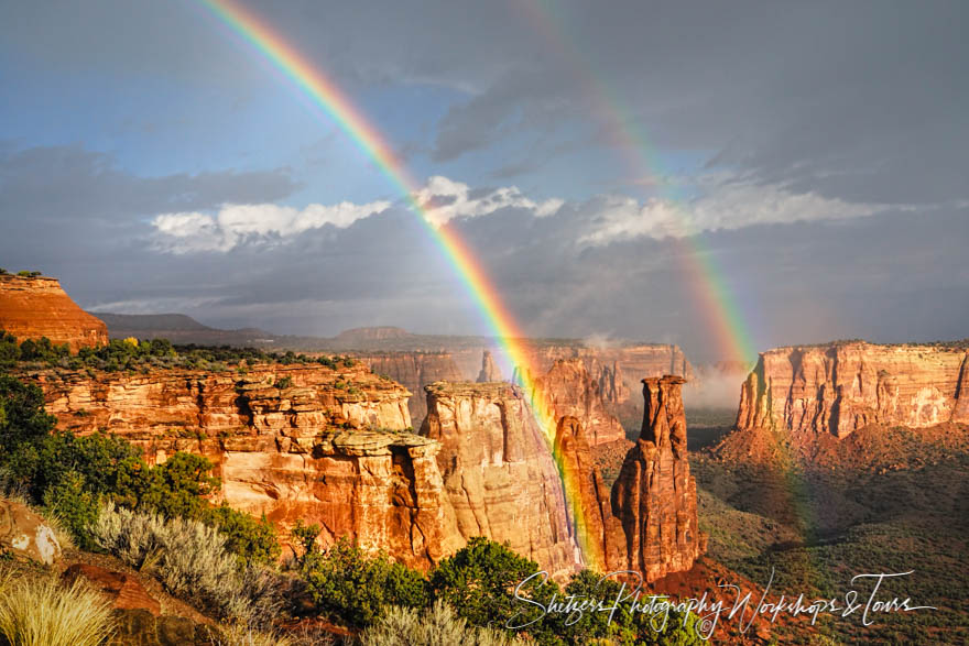 Double Rainbow over Colorado National Monument 20061007 085431