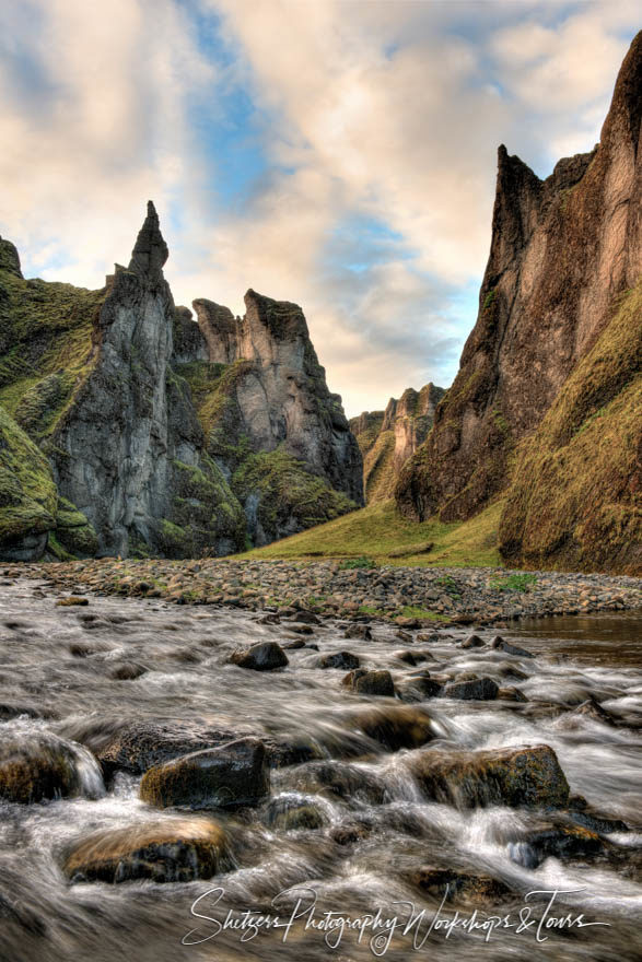 Fjaðrargljufur Canyon in Iceland