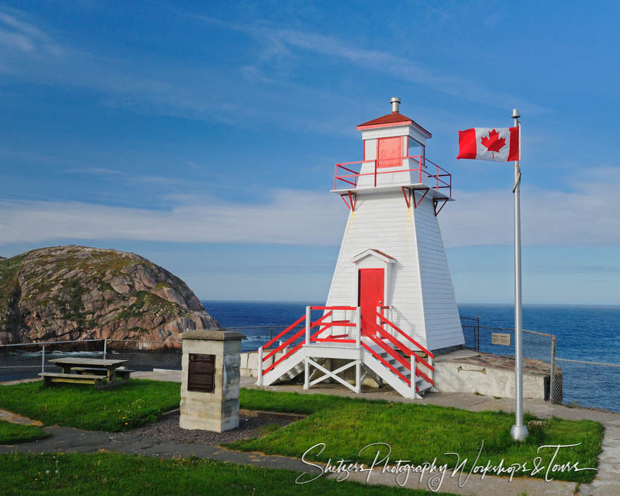 Fort Amherst Lighthouse at St Johns Newfoundland