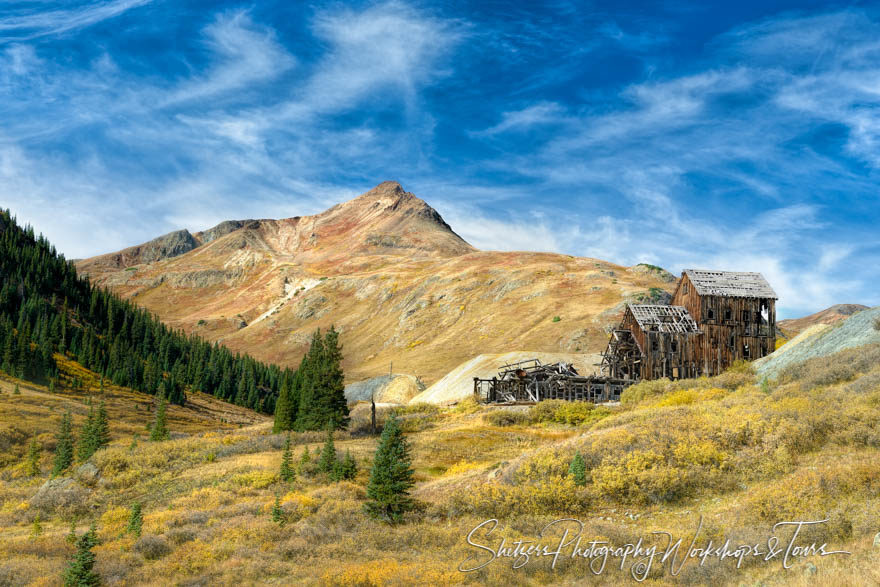 Historic Gold Mine near Ouray Colorado