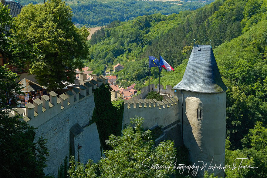 Karlstejn Castle in the Czech Republic