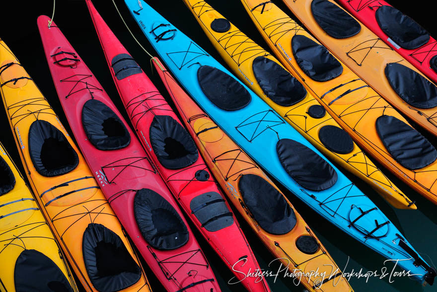 Kayaks and Colors