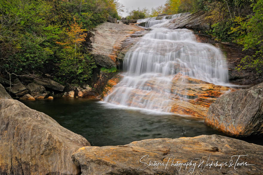 Lower Falls of Graveyard Fields – Blue Ridge Parkway