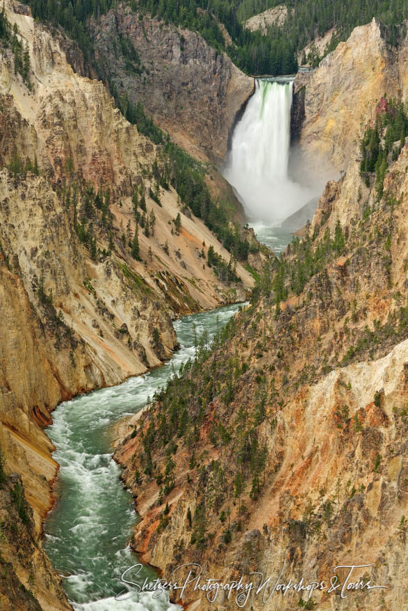 Lower Falls of the Grand Canyon of Yellowstone National Park