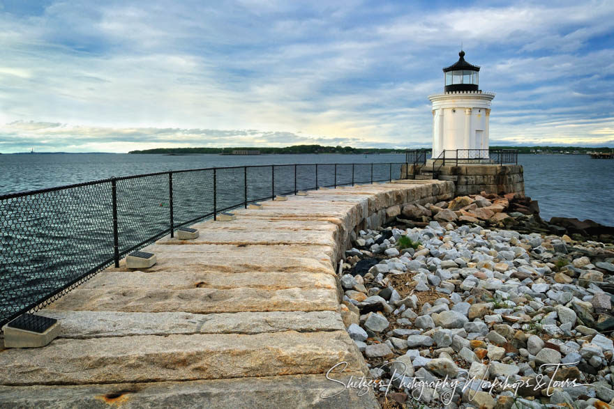 Maines Portland Breakwater Light known as Bug Light