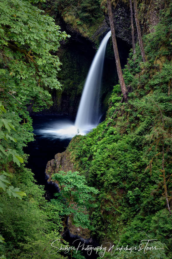 Metlako Falls of Oregons Columbia River