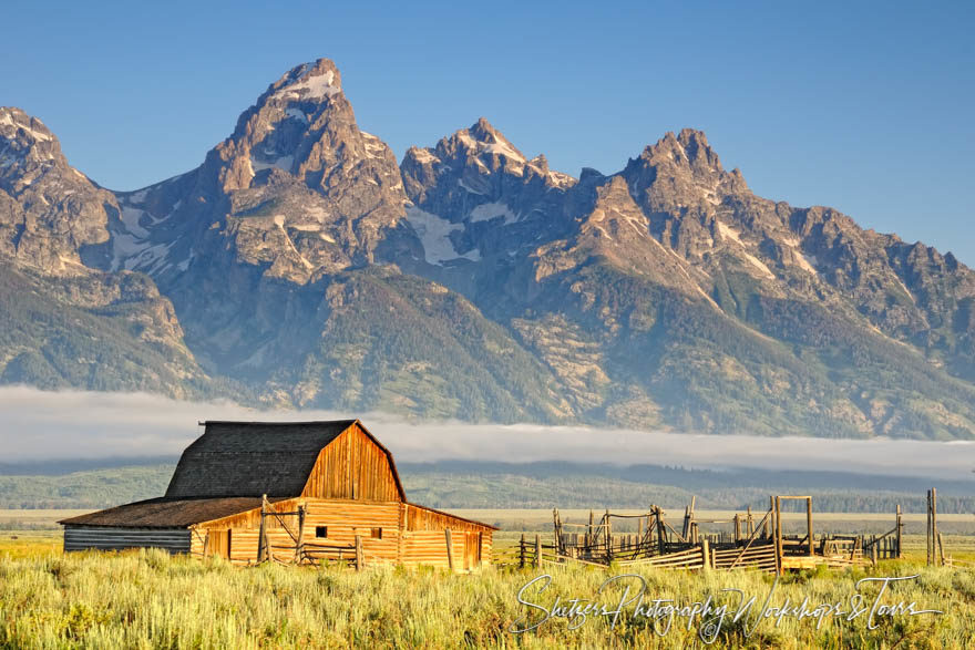 Mormon Row of the Grand Teton National Park