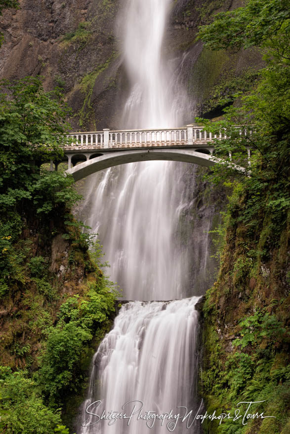 Multnomah Falls in the Columbia River valley