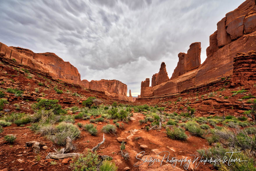 Park Avenue in Arches National Park