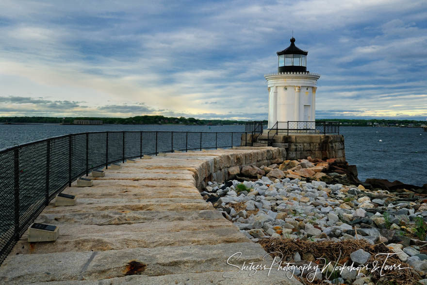 Portland Breakwater Light known as Bug Light