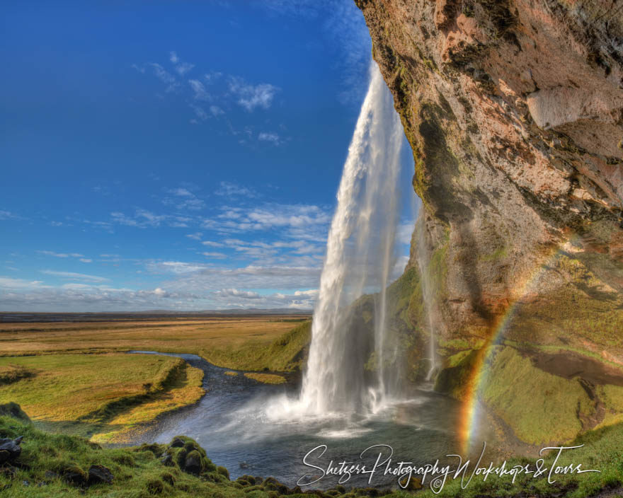 Seljalandsfoss Sunset in Iceland