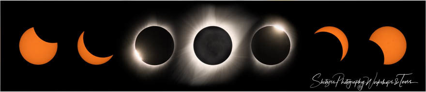 Solar Eclipse time lapse