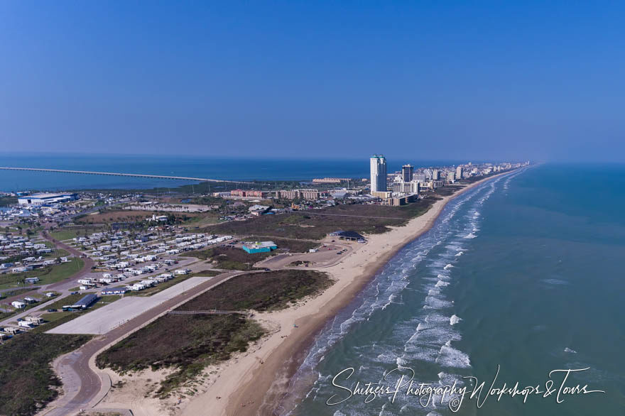 South Padre Island by drone
