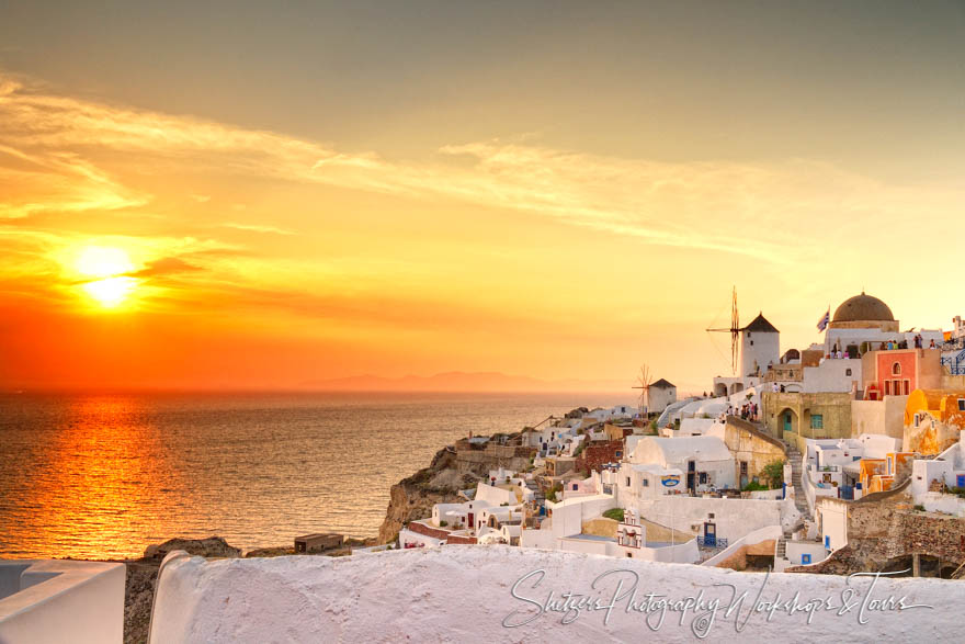 Sunset Over Santorini 20070630 201307