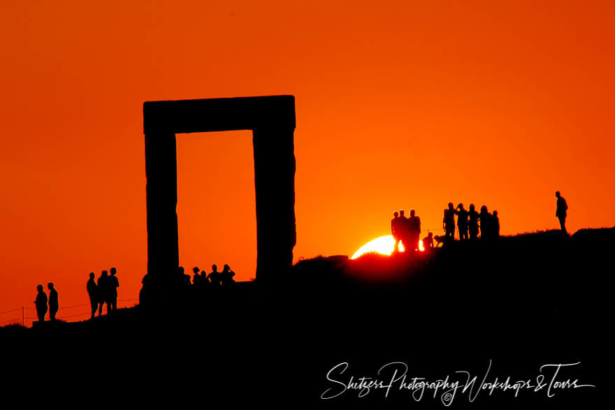 Temple of Apollo at Sunset