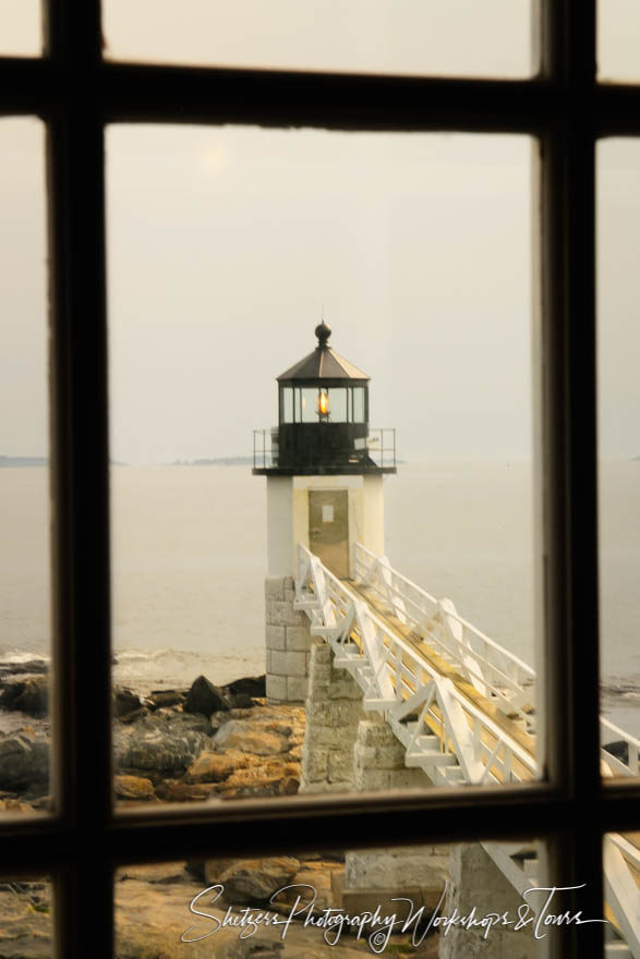 The Light keepers View of Marshall Point Maine