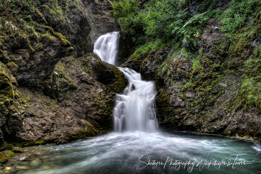 Thunderbird Falls in Alaska