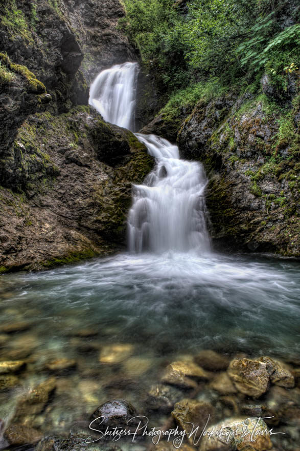 Thunderbird Falls outside of Anchorage