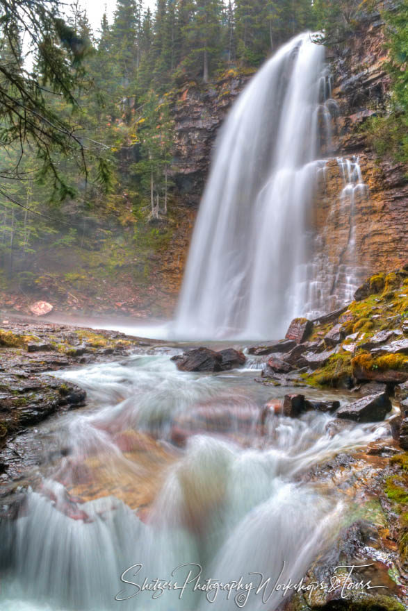 Waterfalls of Glacier National Park – Virginia Falls