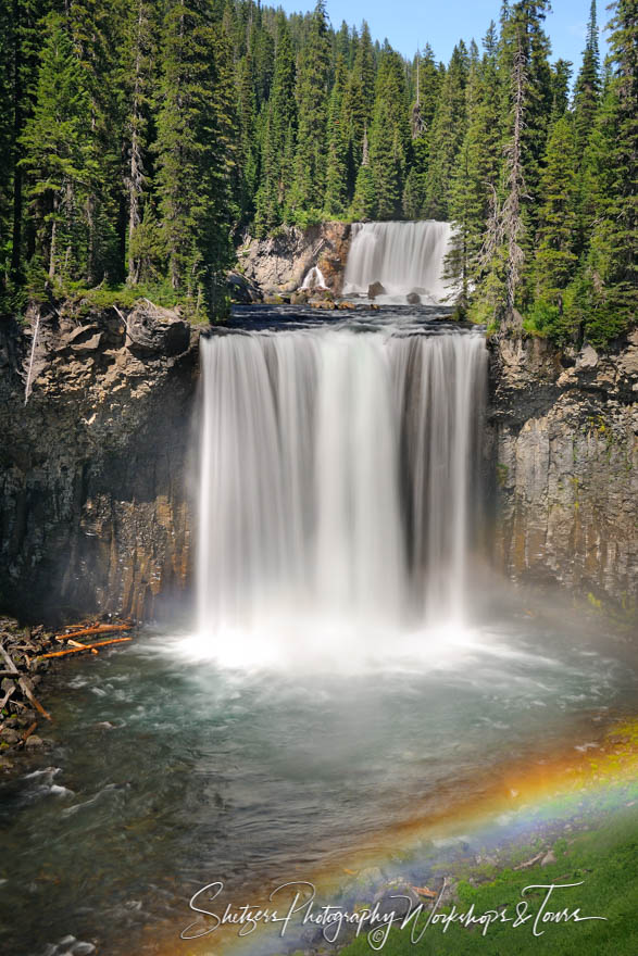 Waterfalls of Yellowstone National Park Colonnade Falls 20090721 152620