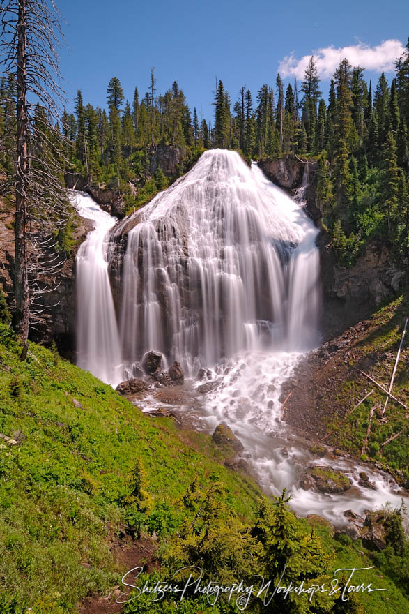 Waterfalls of Yellowstone National Park Union Falls 20090720 141243