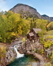 Old West Photography of The Crystal Mill Marble Colorado