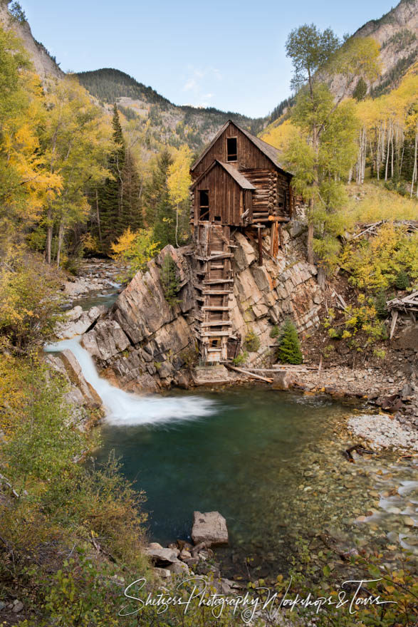 Drone Image of The Crystal Mill
