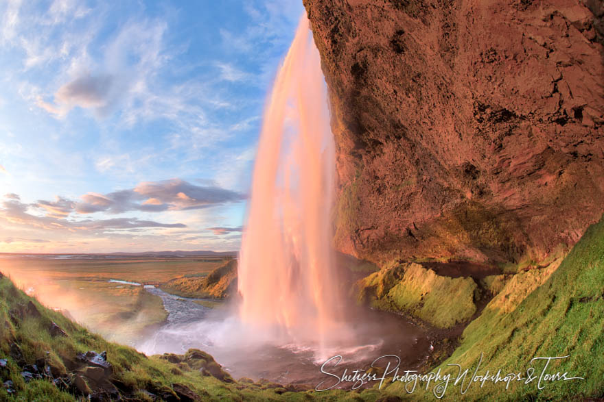 Scenic and Sunny Icelandic Waterfall Image 20170910 205024