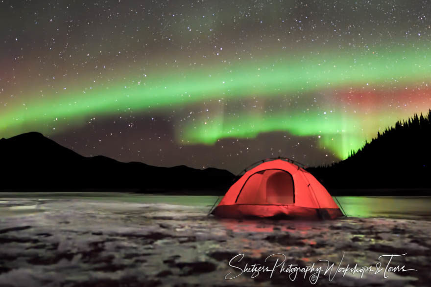 The Aurora Borealis from Wiseman Alaska