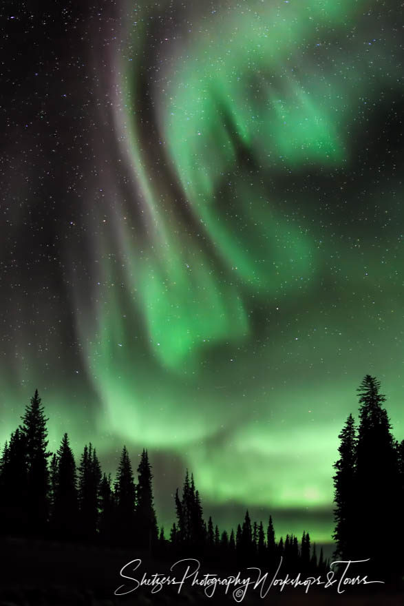 The Awe Inspiring Aurora Borealis in Wiseman Alaska