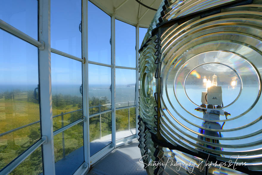 A look inside the Cape Blanco Lighthouse