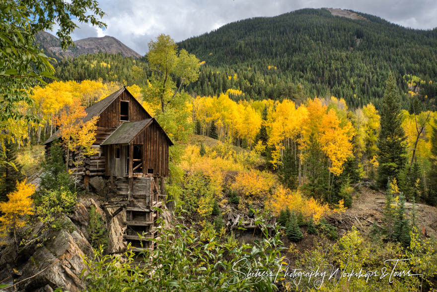 Crystal Mill amidst the glorious fall colors