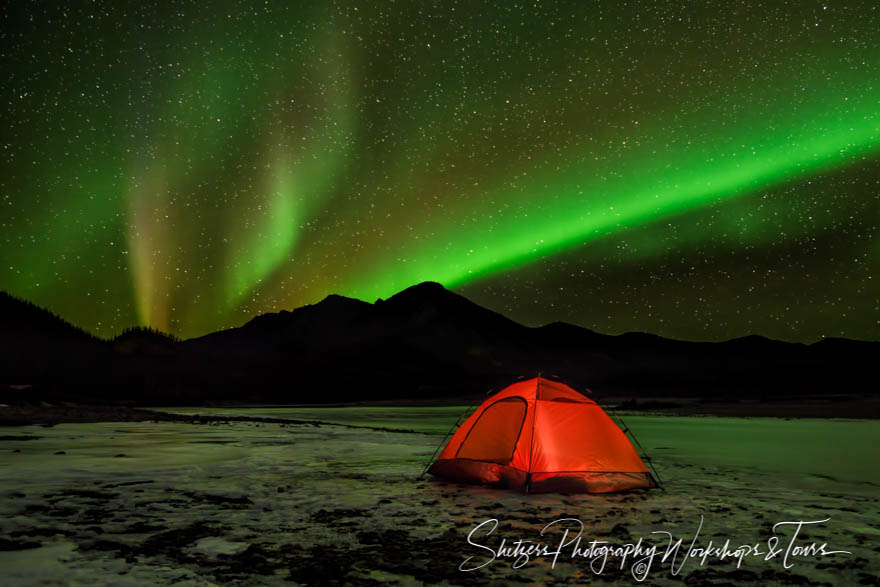 North Lights at Wiseman AK on the Middle Fork Koyukuk River 20181005 002123