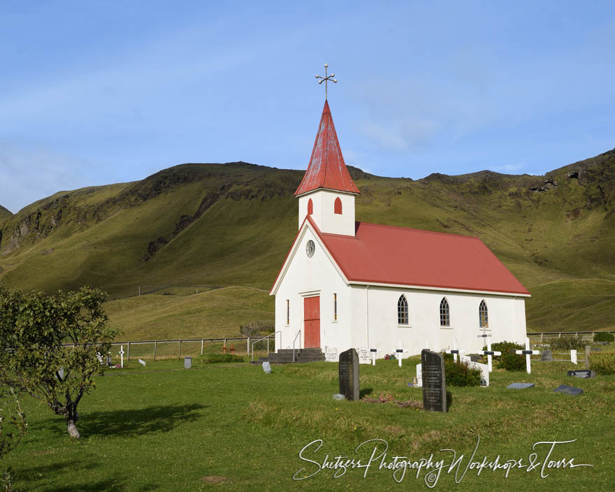 Church in Dyrhólaey Iceland
