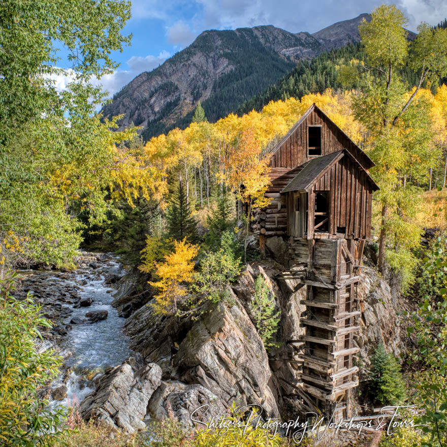 Fall Foliage at Historic Crystal Mill