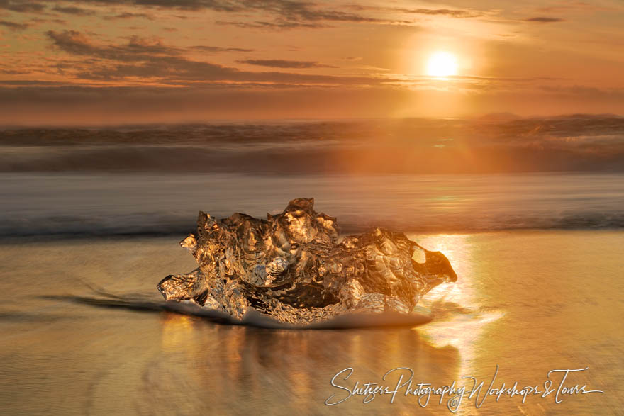 Iceberg at Sunset on Jokulsarlon Iceland 20180911 234246