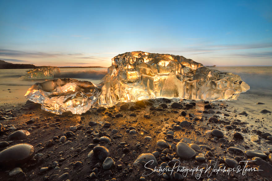 Iceland Glacier Melting on Dry Land 20190903 231048