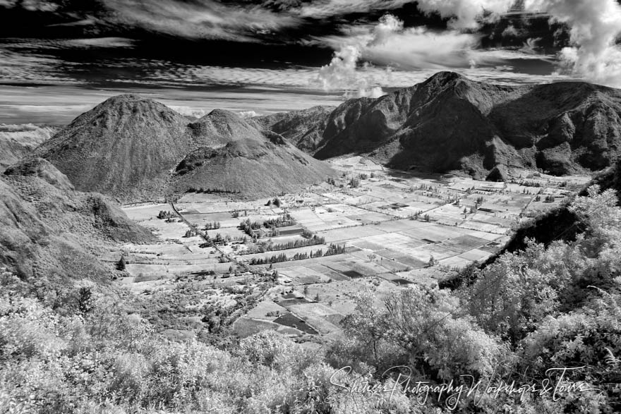 Infrared Photograph of Pululahua Crater in Ecuador 20190520 202802