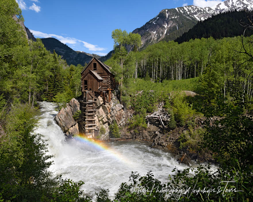 Rainbow at Crystal Mill in Colorado 20190628 151508